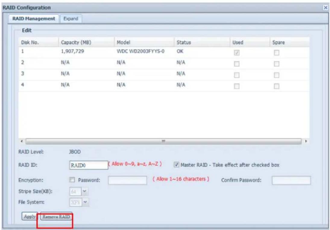 Thecus N4800Eco - 效益er un volume RAID - 3