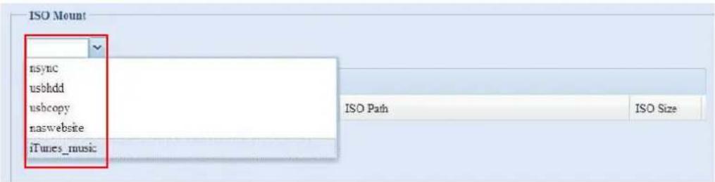 Thecus N4800Eco - Ajouter un fichier ISO - 1