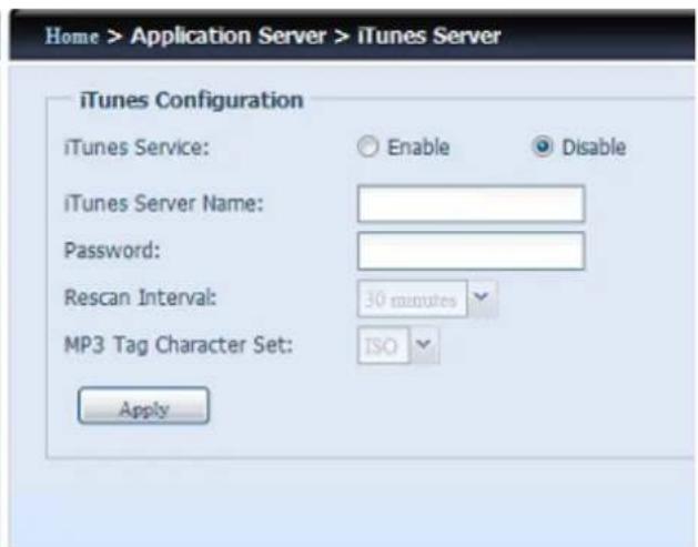Thecus N4800Eco - Serveur iTunes® - 2