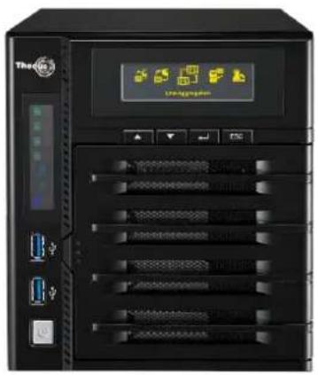 Thecus N4800Eco - Branchement des câ bles - 5