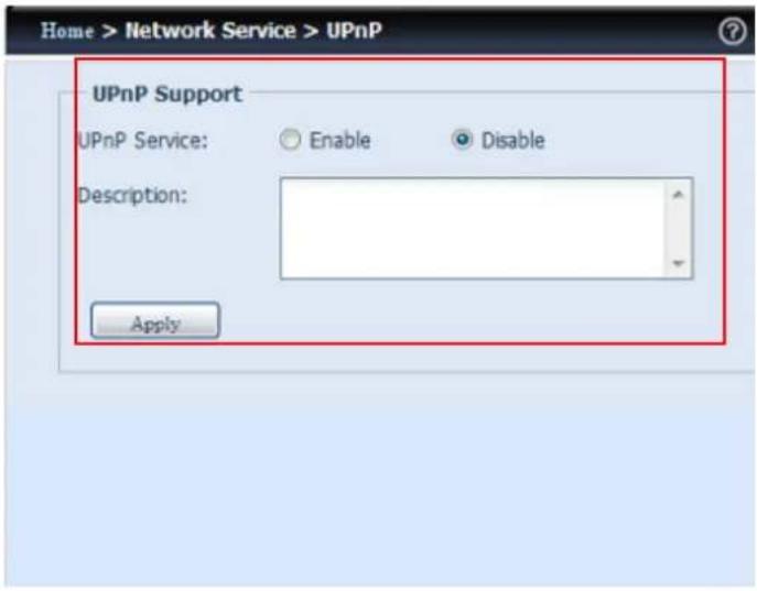 Thecus N4800Eco - UPnP - 2