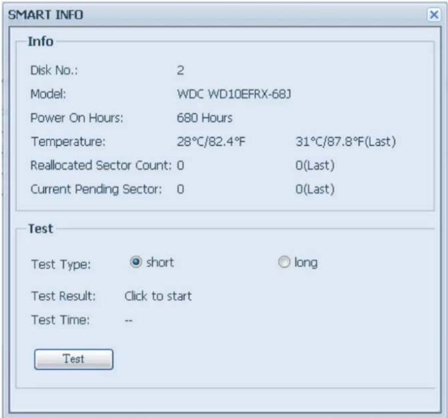 Thecus N4800Eco - S.M.A.R.T. Information (Informations S.M.A.R.T.) - 2