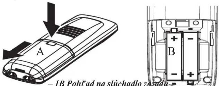 TOPCOM TE5700 - Inštalácia slúchadla - 1
