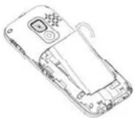 TIPTEL Ergophone 6071 - Installer la carte SIM, la carte mémoire et la batterie - 4