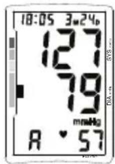 TOPCOM BPM ARM 5500 XLD - Hukommelse - 2