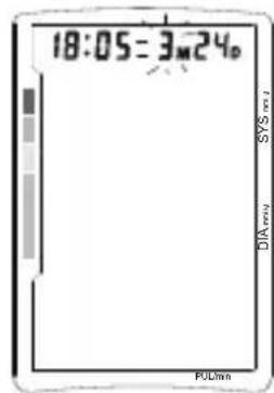 TOPCOM BPM ARM 5500 XLD - Ajuste de la hora - 1