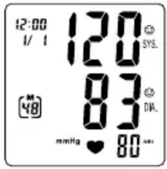 TOPCOM BPM Wrist 7500 - De meter zal de manchet automatisch verder oppompen tot ongeveer 220 mmHg als het systeem detecteert dat uw lichaam meer druk nodig heeft om uw bloeddruk te meten. - 1