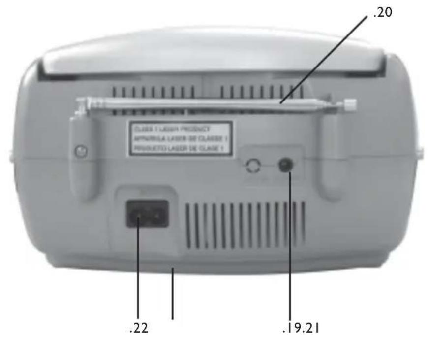 Trevi CMP 522 - ΣYΣKEYH CD/MP3 STEREOME PAΔIO AM/FM - 2