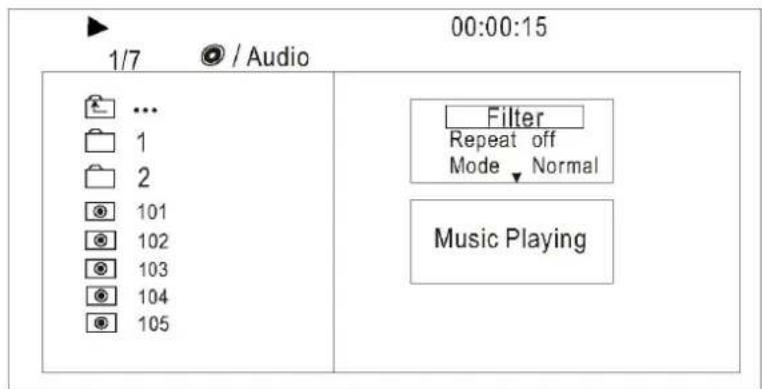 Trevi DVMI 3541 - WIEDERGABE VON MP3/WMA/MPEG4-DATEIEN - 2