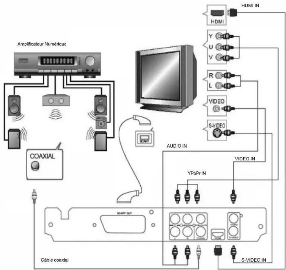 Trevi DVMI 3541 - Connexions - 1