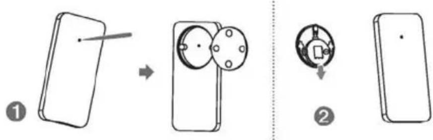 Trevi SH 8420 BT - ACTIVACION Y SUSTITUCION DE LA BATERIA DEL MANDO A DISTANCIA - 1