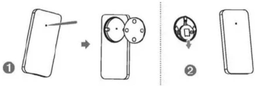 Trevi SH 8420 BT - ATTIVAZIONE E SOSTITUZIONE DELLA BATTERIA DEL TELECOMANDO - 1