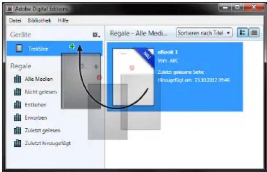 TrekStor Pyrus maxi - Adobe® DRM-Inhalte (kopiergeschützte PDFs und ePUBs) - 3
