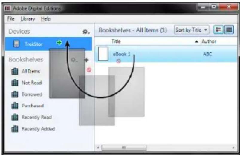 TrekStor Pyrus maxi - Adobe® DRM content (copy protected PDFs and ePUBs) - 2