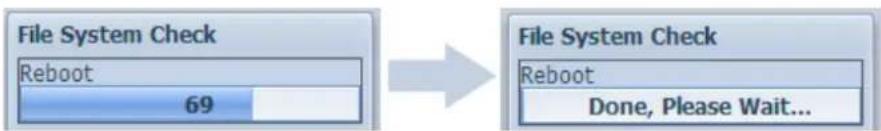 Thecus N4560 - File System Check - 2