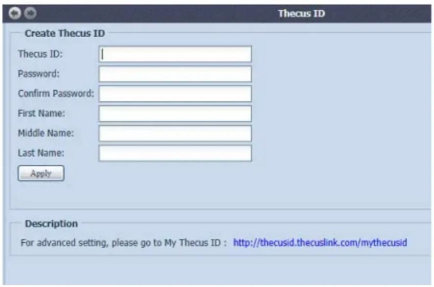 Thecus N4560 - Créer un DDNS gratuite pour votre NAS Thecus: - 2