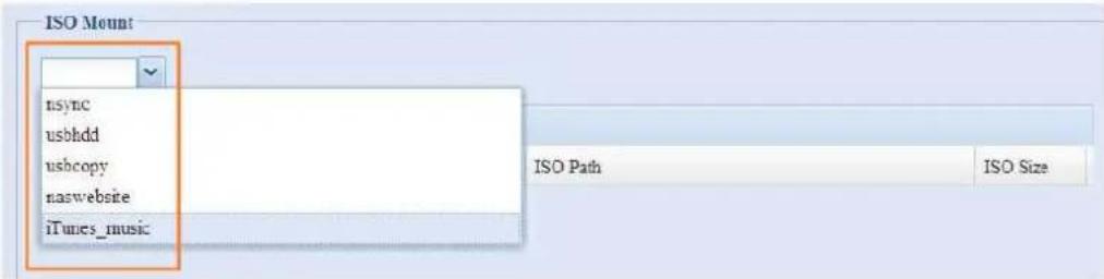 Thecus N4560 - Ajouter un fichier ISO - 1