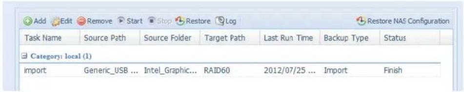 Thecus N4560 - Data Guard (Protection des données) (sauvegarde en 3.8.3 local) - 9