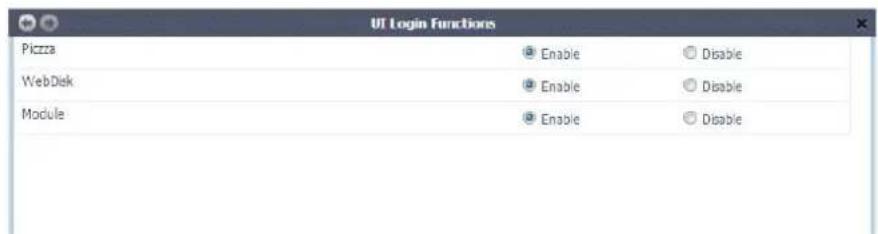 Thecus N4560 - UI Login Functions (Fonction de connexion UI)3.3.18 - 1