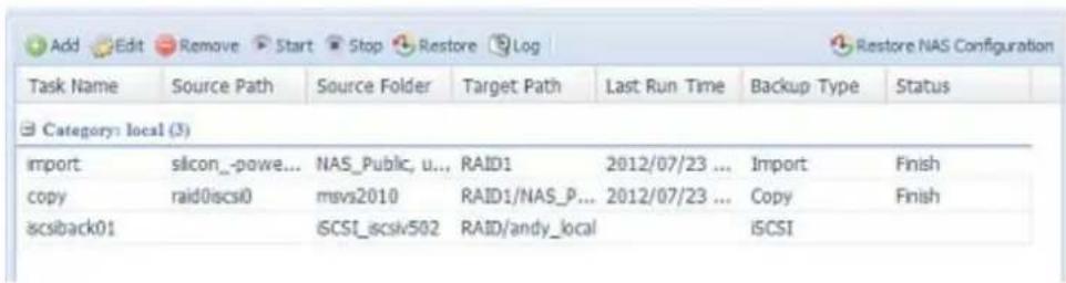 Thecus N4560 - Péripétrique externe vers dossier - 19