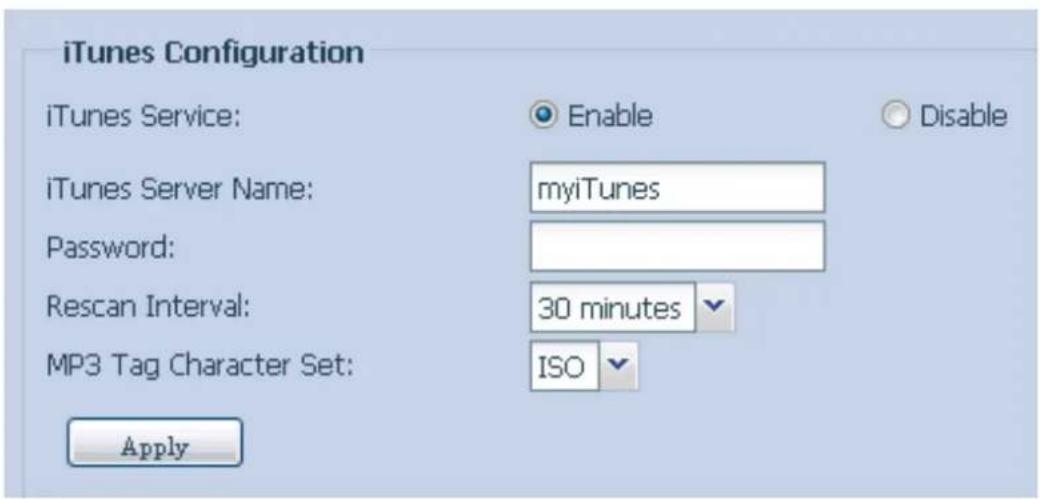 Thecus N2560 - Serveur iTunes® (Intégré)3.7.1 - 1