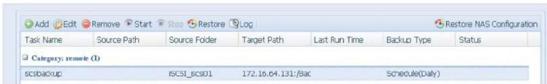Thecus N2560 - iSCSI Backup (Sauvegarde de l'iSCSI)• - 5