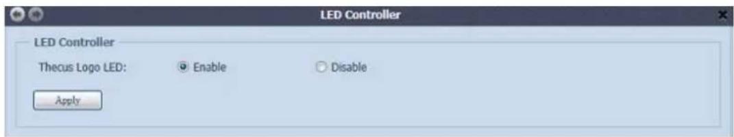 Thecus N2560 - Thecus LED Controller (Contrôleur du LED Thecus)3.3.20 - 1