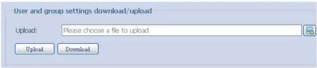 Thecus N2560 - Sauvegarde d'utilisateurs et de groupes3.5.7 - 1