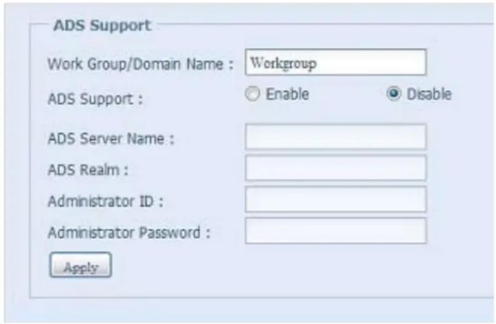 Thecus N2560 - ADS Support (Support ADS) (N4520/N4560)3.5.1 - 1