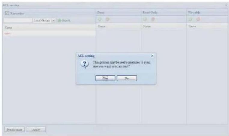 Thecus N2560 - Liste de contrôle d'accès de dossiers et de sous-dossiers (ACL)• - 1