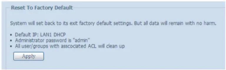 Thecus N2560 - Factory Default (Défaut d'usine)3.3.13 - 1