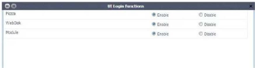 Thecus N2560 - UI Login Functions (Fonction de connexion UI)3.3.18 - 1