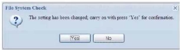 Thecus N2560 - File System Check (Vérification du système de 3.3.15 fichiers) - 2
