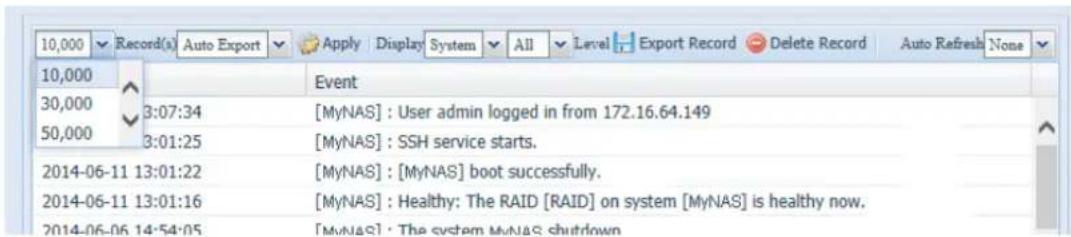 Thecus N2560 - Ajout d'informations sur le matériel informatique3.3.3 - 5