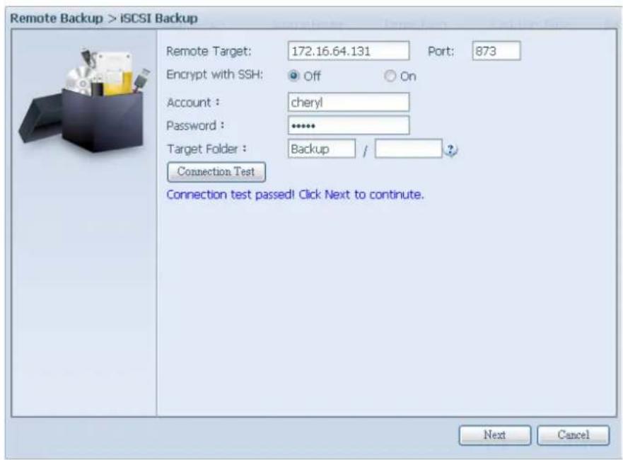 Thecus N2560 - iSCSI Backup (Sauvegarde de l'iSCSI)• - 2