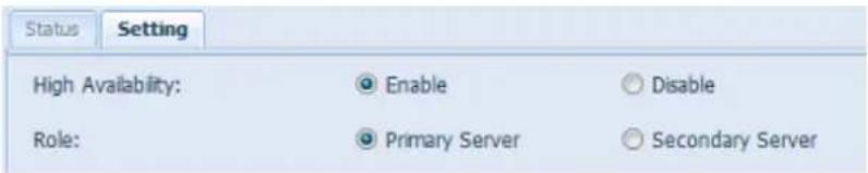 Thecus N7710 - Configurer l'unité primaire pour HA. Utilisons l'unité primaire de notre exemple PMA (172.16.66.25) : - 2