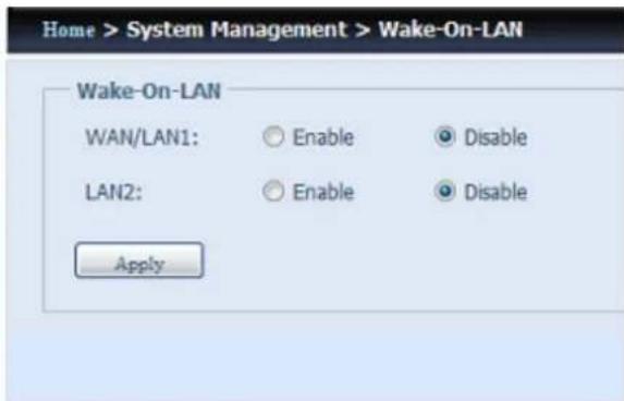 Thecus N7710 - Wake-Up On LAN (WOL) (Réveil par le réseau LAN (WOL)) - 2