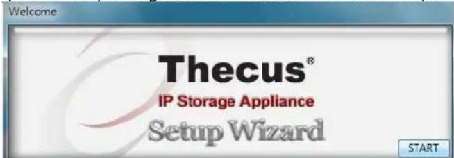 Thecus N7710 - Assistant de configuration Thecus - 1