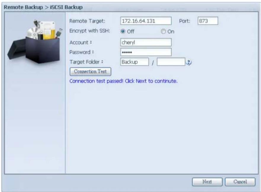 Thecus N7710 - iSCSI Backup (Sauvegarde de l'iSCSI) - 2