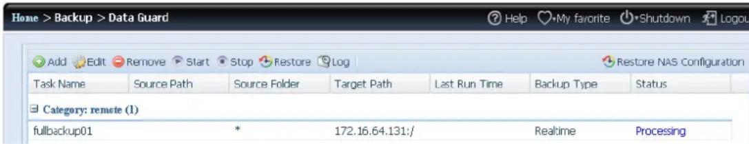 Thecus N7710 - Full Backup (Sauvegarde inté grale) - 4