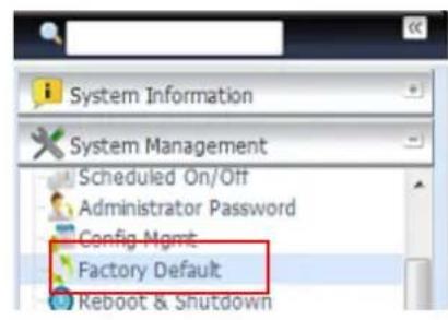 Thecus N8810U - Factory Default (Défaut d'usine) - 1