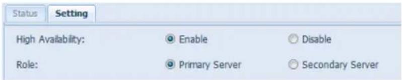 Thecus N8810U - Configurer l'unité primaire pour HA. Utilisons l'unité primaire de notre exemple PMA (172.16.66.25): - 2