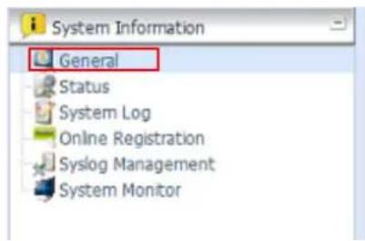Thecus N8810U - System Information (Informations système) - 1