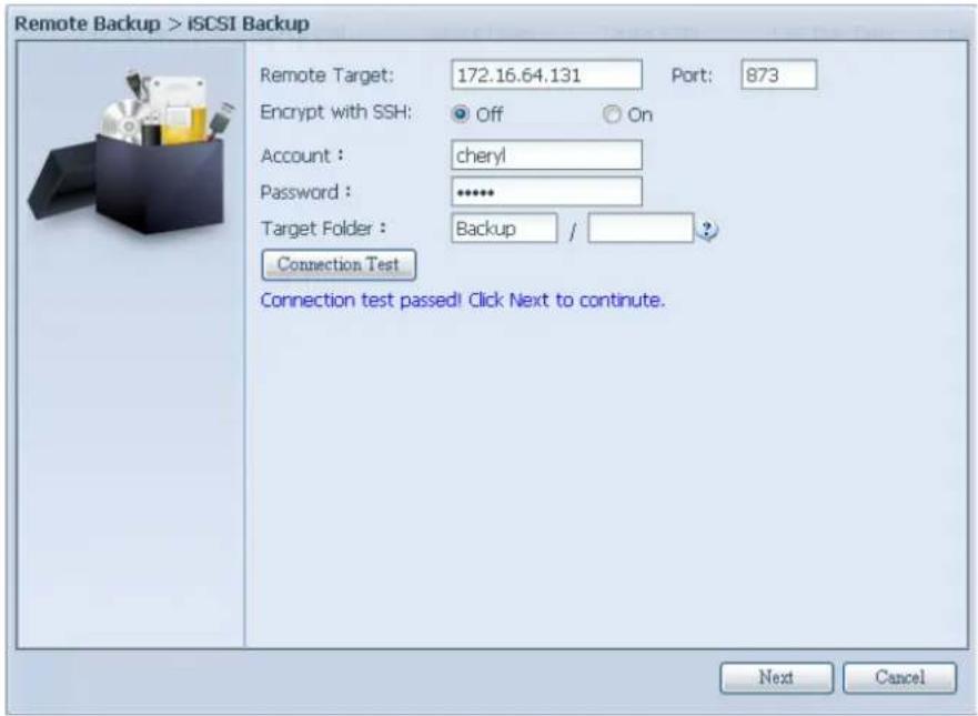 Thecus N8810U - iSCSI Backup (Sauvegarde de l'iSCSI) - 2