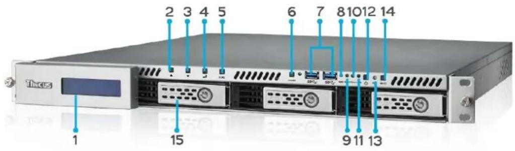 Thecus N8810U - N4510U: - 1