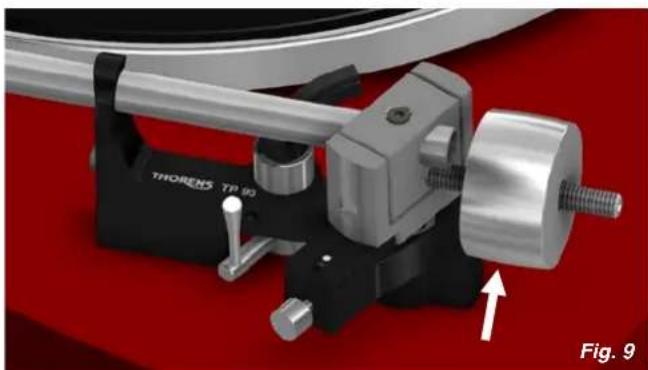 THORENS TD 206 - Tracking Force - 1