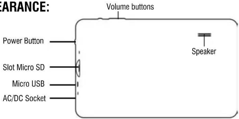 Trevi Kid Tab 9 - APPEARANCE: - 1