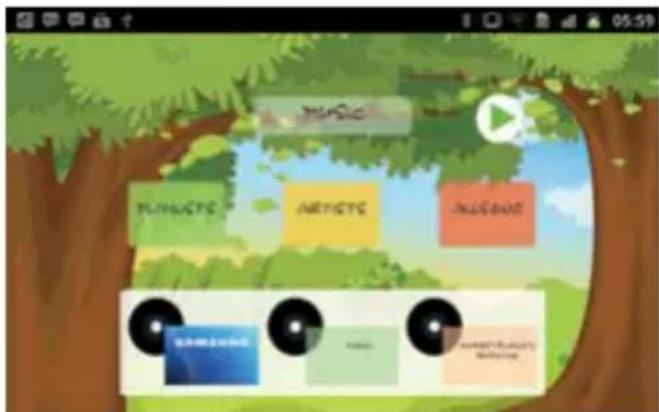 Trevi Kid Tab 9 - 1-How to view all the albums in my Library? - 1