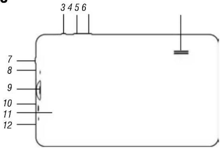 Trevi Kid Tab 9 - DESCRIPTION DES COMMANDES - 2