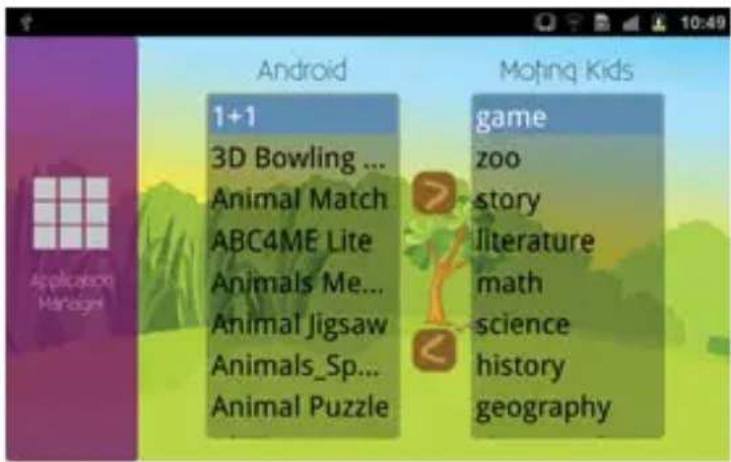 Trevi Kid Tab 9 - Application Manager - 1